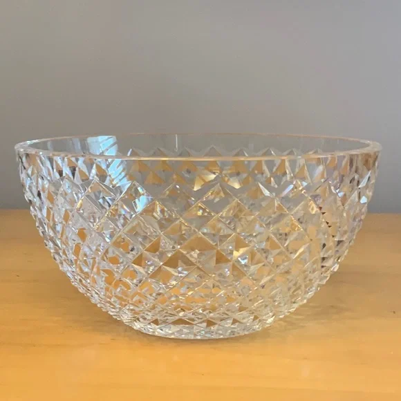 Waterford crystal retired Alana sugar bowl and creamer set
